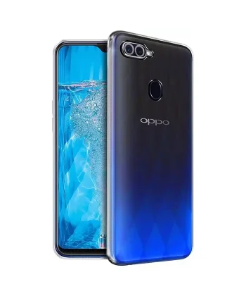 Ally OPPO F9 Pro Kılıf Kamera Korumalı Ultra İnce Şeffaf Silikon Kılıf-(5775)