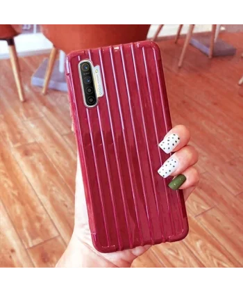 Ally Oppo Realme 5 Pro Trunk Lines ince Soft Silikon Kılıf-(5775)