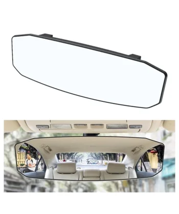 ALLY SD-2415 Kavisli Dışbükey Geniş Açılı Araç Dikiz Aynası 299x90mm-(5775)