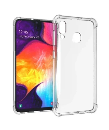 Ally Sm Galaxy A20/A30 Anti-Drop Darbe Emici Silikon Kılıf-(5775)