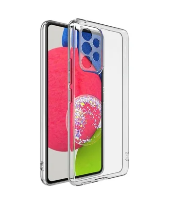 Ally SM Galaxy A53 5G Kılıf Kamera Korumalı Ultra İnce Şeffaf Silikon Kılıf-(5775)