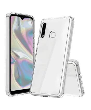 Ally SM Galaxy A70e Anti-Drop Darbe Emici Silikon kılıf Shockproof kılıf-(5775)