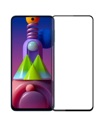 ALLY SM Galaxy M51 Full Glue Tempered Full Cam Ekran Koruyucu-(5775)