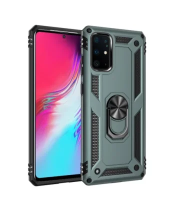 Ally Sm Galaxy S20+ Plus Yüzüklü Kılıf Armor Shockproof Ring kılıf-(5775)