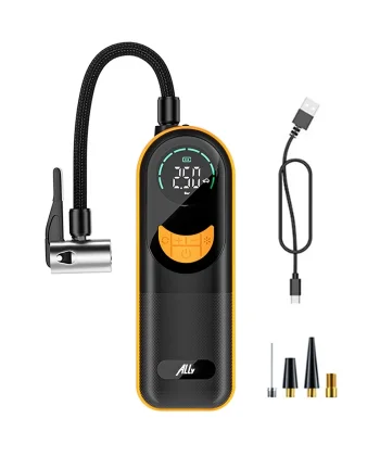 ALLY ST-5520 Dijital Basınç Göstergeli Oto Lastik Şişirme Pompası Hava Kompresörü-(5775)