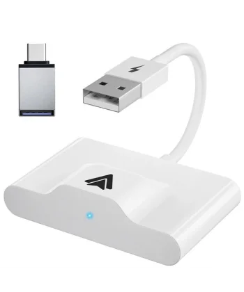 Ally Usb+Type-C Android Kablosuz Carplay Adaptör Çevirici - Youtube Netflix Tiktok Video Yansıtıcı-(5775)