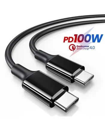 ALLY USB Type-C PD3.1 100W(20V-5A) Hızlı Veri Şarj Kablosu 1metre-(5775)