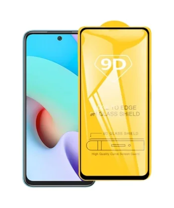 Ally Xiaomi Redmi 10 -Note 10 Full Glue-Tempered Cam Ekran Koruyucu-(5775)