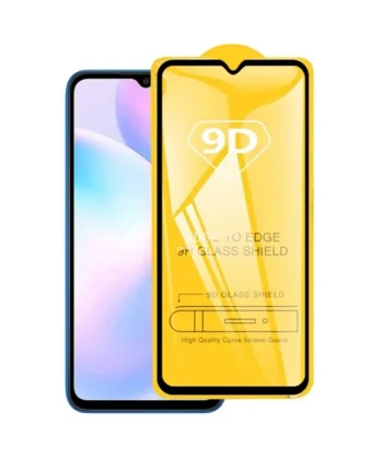 Ally Xiaomi Redmi 9 9D Full Glue Tempered Cam Ekran Koruyucu-(5775)