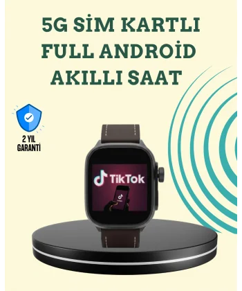 AMOLED Ekranlı Akıllı Saat WhatsApp TikTok YouTube