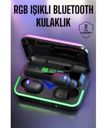 Android Ve İOS Uyumlu Bluetooth Bağlantılı Powerbankli Kulaklık