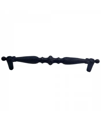 Antika Tarz Dekoratif Pirinç Yeni Sütun Mobilya Kulbu - 160mm, Oksit