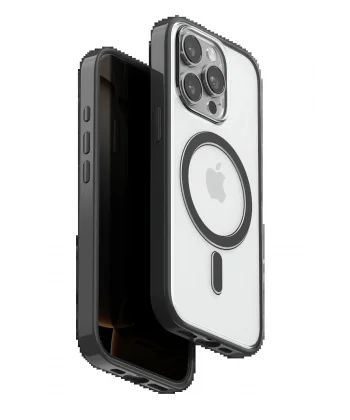Apple iPhone 15 Pro Max Joly Magsafe Kapak - Siyah-(5796)