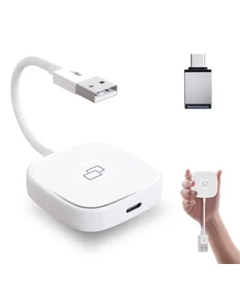 Apple iPhone USB+Lightning Carplay Mirror Adaptör Çevirici -Youtube Netflix Tiktok Video Yansıtıcı-(5775)