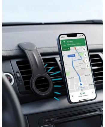 Araç Konsol Telefon Tutucu 360 Derece Döner Manyetik Stand