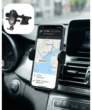Araç Konsol Telefon Tutucu Ayarlanabilir Telefon Standı