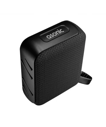 ASONIC AS-03 SİYAH 5W BT/USB/TF/TWS 1200mAh Batarya Bluetooth V5.3 Kablosuz Taşınabilir Speaker(1923)