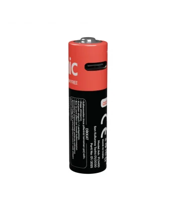 ASONIC PL1400 AA Şarjlı Pil 1.5Volt 1400mAh/2600mwh Type-C ile Kolay Şarj  2 li Paket (USB To Type-C Kablo Hediye)(1923)