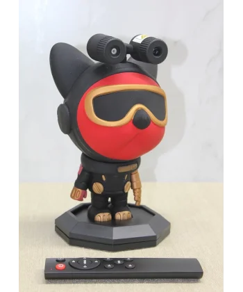 Astronot Şarjli Projektör Gece Lambasi  Alk3324