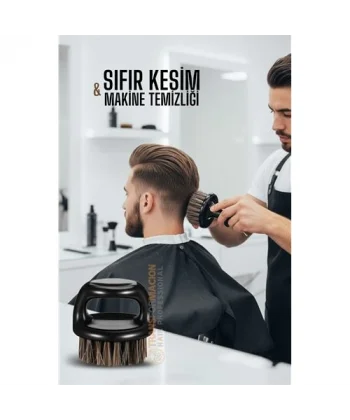 At Kılı Fade Fırça – Berberler İçin Sıfır Kesim ve Makine Temizleme Fırçası