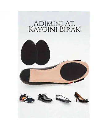 Ayakkabı Tabanına Yapışan Kaydırmaz Ped - Düşme Önleyici Kendinden Yapışkanlı | Topuklu Kösele ve Spor Uyumlu