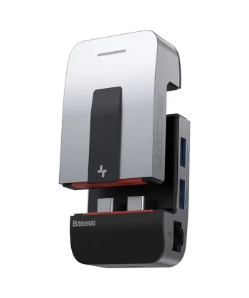 Baseus Armor Age 9in1 Type-C Çok Fonksiyonlu HUB HDMI RJ45 USB 3.0-(5775)