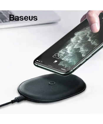 Baseus Cobble 15W wireless Kablosuz Şarj Cihazı İPhone 12-11XS MAX XR 8-(5775)