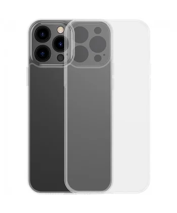 Baseus Frosted Glass iPhone 13 Pro Max 6.7inch Shockproof Koruyucu Kılıf-(5775)
