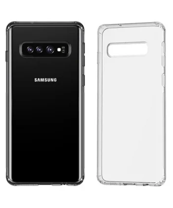 Baseus Galaxy S10 Simple Ultra İnce  Kamera Korumalı Silikon Kılıf-(5775)