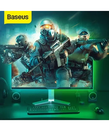 BASEUS Game Light RGB 5050 Esnek Oyuncu Pc LED Şerit Işık 5W15 m-(5775)