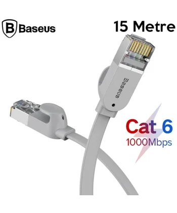 Baseus high Speed Six types of RJ45 Gigabit Ethernet kablosu (round cable)15metre-(5775)