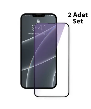 Baseus iPhone 13 Mini 0.3mm Full Çerçeve Cam Ekran Koruyucu 2 Adet-(5775)