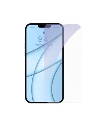 Baseus iPhone 13 Mini 0.3mm Göz Korumalı Full Cam Ekran Koruyucu 2 Adet Set-(5775)