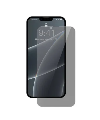 Baseus iPhone 13 Mini Privacy Hayalet Cam Ekran Koruyucu 2 Adet Set-(5775)