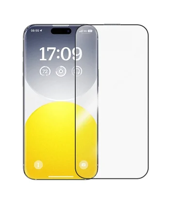 Baseus iPhone 15 Plus HD Tempered Full Koruma Cam Ekran Koruyucu-(5775)