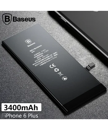 Baseus İPhone 6 Plus 3400 Mah Yüksek Kapasite Pil Batarya-(5775)