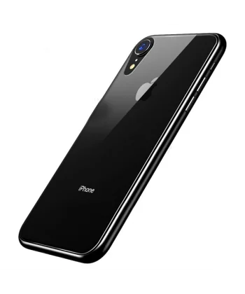 Baseus İPhone XR 6.1 0.3mm Arka Full Kırılmaz Cam Ekran Koruyucu-(5775)