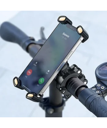 Baseus Quick to take 360 Derece Dönebilen Bisiklet ve Motosiklet Telefon Tutucu-(5775)