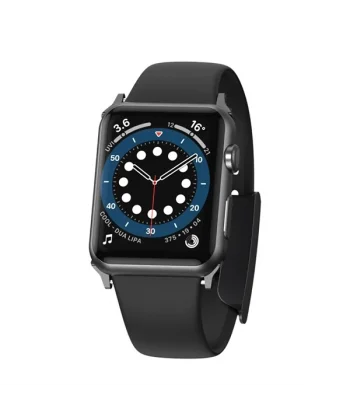 Baseus Slip-Thru Apple Watch Ultra 49mm 7-8 45mm 6-5-4 44mm Silikon Kordon Kayış 3-2-1 42mm-(5775)