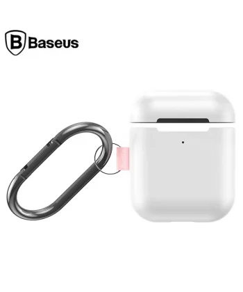 Baseus Woven Label Hook AirPods 1/2 Koruma kılıf+Anahtarlık-(5775)