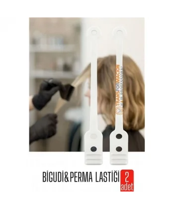 Bigudi Lastiği - Esnek Perma Lastikleri 2 ADET