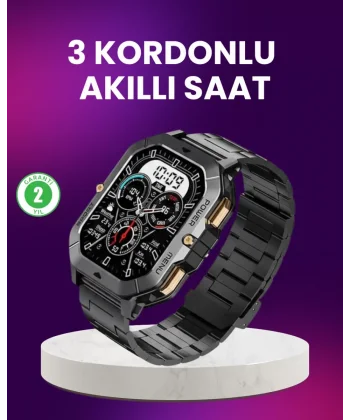 Bildirim ve Spor Takipli Akıllı Saat