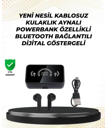 Bluetooth 5.1 Destekli  bluetooth kulaklık – ANC ve Stereo Sesli
