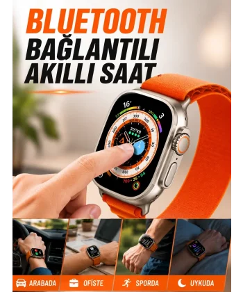 BLUETOOTH BAĞLANTILI AKILLI SAAT
