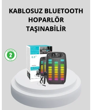 Bluetooth Bağlantılı Taşınabilir Müzik Cihazı – 2 Saat Kesintisiz Müzik