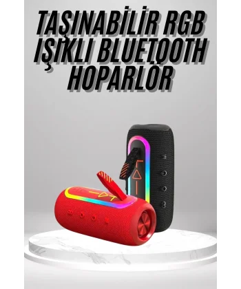 Bluetooth Hoparlör Uzun Pil Ömrü Taşınabilir Yüksek Ses Kaliteli