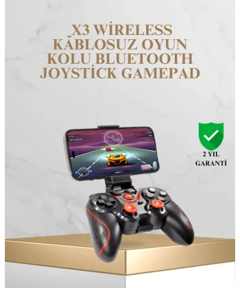 Bluetooth Kablosuz Oyun Kolu – Android iPhone PC Uyumlu