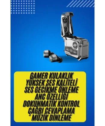 Bluetooth Kulaklık Dokunmatik Kontrol Tws kablosuz kulaklık Hi-fi Stereo