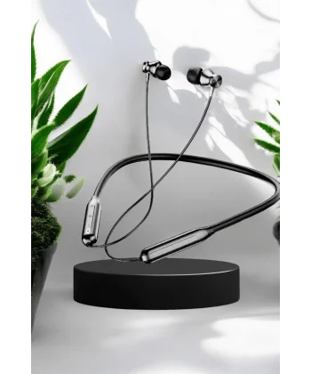 Boyun Bantlı Kablolu Kulaklık ANC Özelliği Uzun Şarj Süreli Sporcu Kulaklığı 100 saat