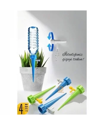 Çiçek Damlama Sulama Aparatı 4 Adet